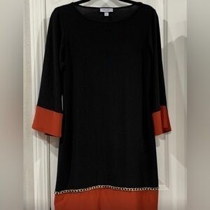 Cute Dressbarn Black Shift Dress Retro 4